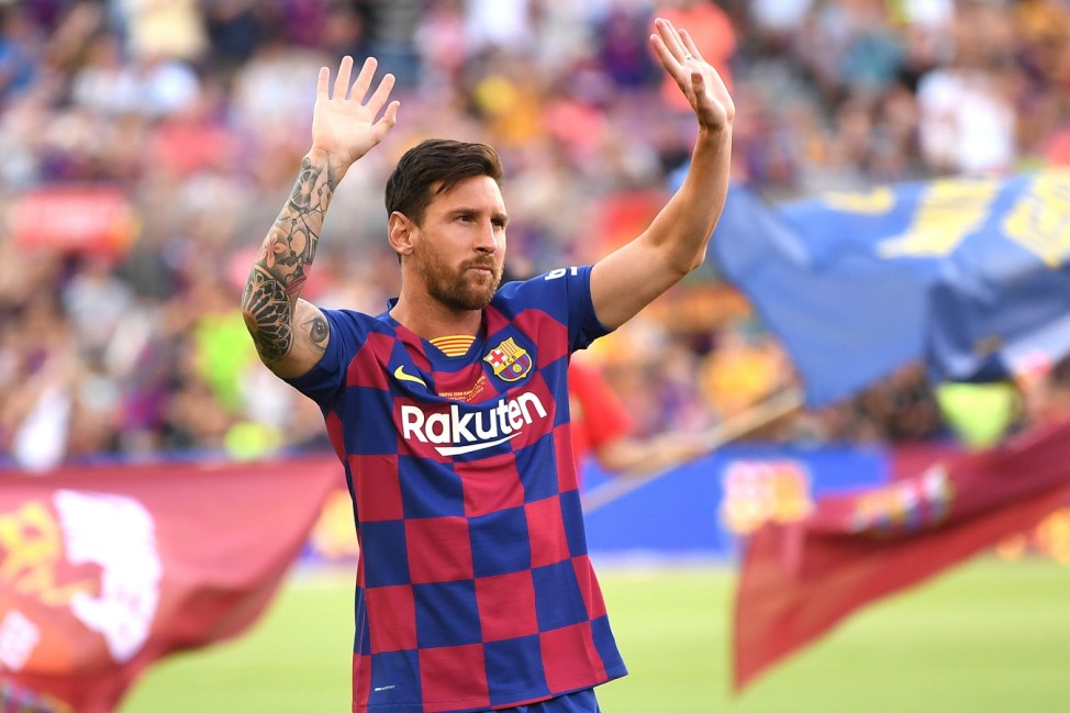 FILE: FC Barcelona Announces Lionel Messi To Leave The Club FC Barcelona v Arsenal - Pre-Season Friendly