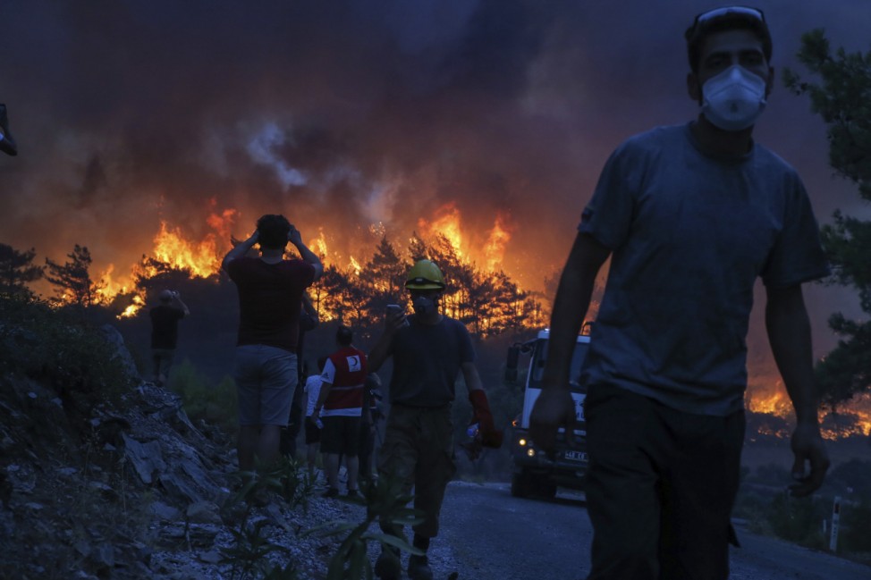 Waldbrände in der Türkei