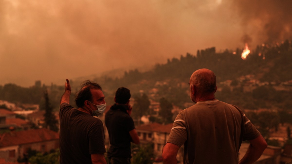 Brände in Südeuropa: Vielerorts apokalyptische Szenen – Panorama