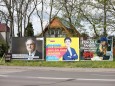 Wahlplakate von CDU, FDP und SPD