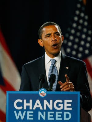 Barack Obama in Toledo/Ohio, AFP