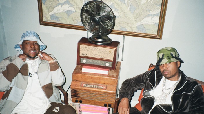 Pressefotos: Rapper Nas und Produzent Hit-Boy
