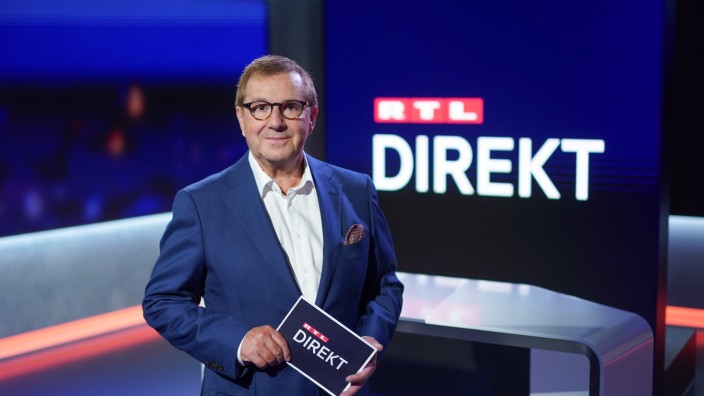Jan Hofer moderiert 'RTL Direkt'