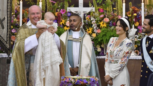 Taufe von Prinz Julian in Schweden
