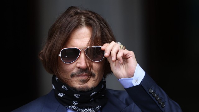 Schauspieler Johnny Depp zu Gast in Karlsbad