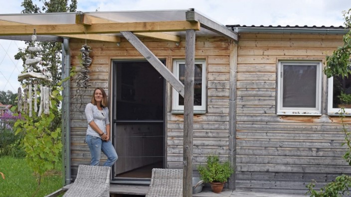 Tiny Houses: Ihr Tiny-Haus hat Christina Zacherl selbst gebaut.