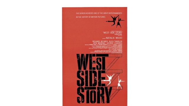 Joe Caroff wird 100: Aussichtslosigkeit auf den Punkt gebracht: Caroffs Filmplakat zur "West Side Story"