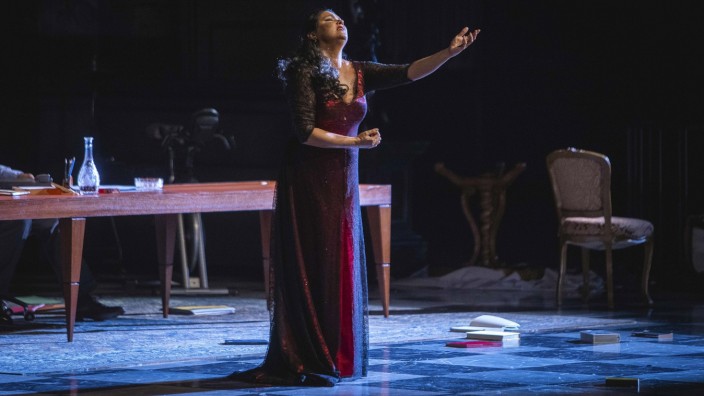 Salzburger Festspiele: Anna Netrebko in Salzburg in der Rolle der Tosca.