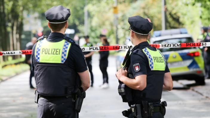 Mögliche Schüsse im Hamburg - großer Polizeieinsatz