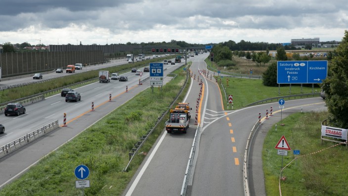 Spatenstich Achtstreifiger Autobahnausbau A 99