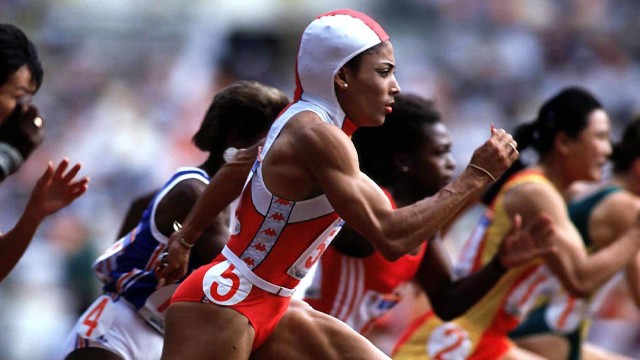 GRIFFITH JOYNER Melanie Olympiasiegerin über 100m Olympische Sommerspiele 1988 in Seoul Sued Korea S; Griffith Joyner