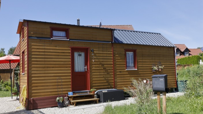 Tiny Houses in Freising: In einem Tiny House ist auf kleinstem Platz, alles was man braucht.