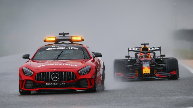 F1 Safety Car, Mercedes-AMG GT R, 33 Max Verstappen (NED, Red Bull Racing), F1 Grand Prix of Belgium at Circuit de Spa-F