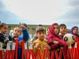 U.S. Military Base Temporarily Houses Afghan Refugees