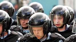 Polizei, Russland, Omon, Reuters