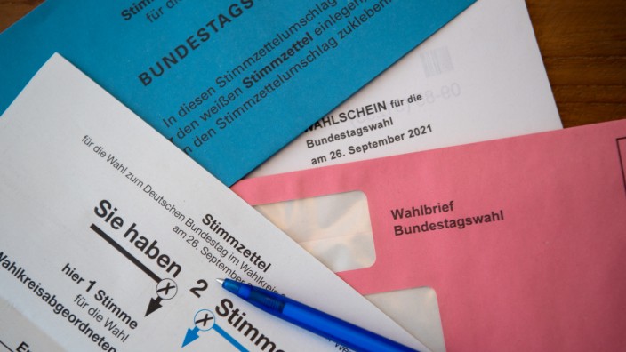 Bundestagswahl 2021 - Briefwahl