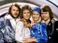 FILE PHOTO: Swedish pop group Abba: Benny Andersson, Anni-Frid Lyngstad, Agnetha Faltskog and Bjorn Ulvaeus pose after winning the Swedish branch of the Eurovision Song Contest with their song 'Waterloo\