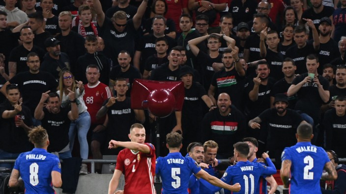 WM-Qualifikation: England feiert, Ungarn schaut zu. So ging es rein sportlich zu in Budapest
