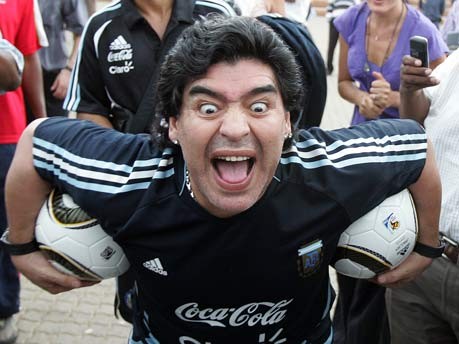 Diego Maradona;AFP