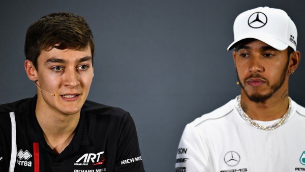Formel 1: George Russell und Lewis Hamilton