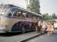 Kind GER ca 1958 Kinder bei einer Busreise
