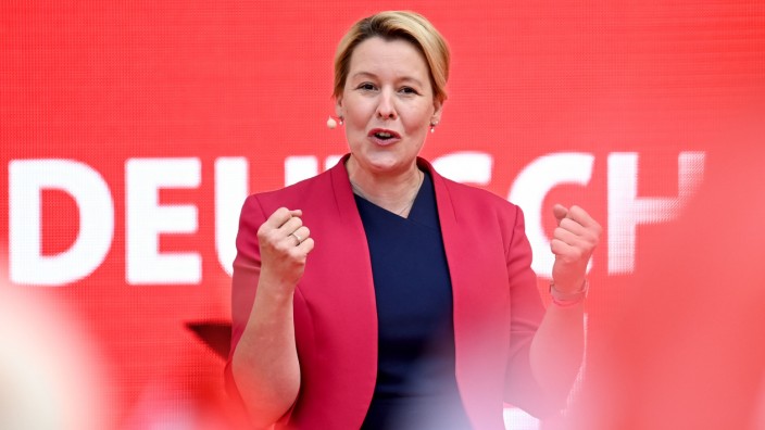 Legte den besten Wahlkampf hin: Franziska Giffey, SPD-Spitzenkandidatin für die Berliner Abgeordnetenhauswahl.