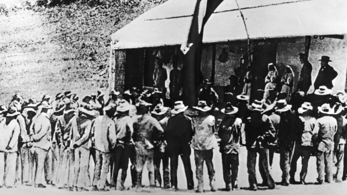 Schlussverhandlungen im Kampf gegen die Bondelzwart, 1906