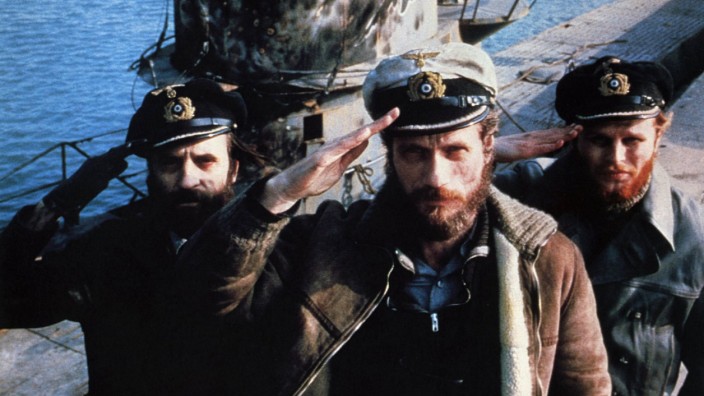 Erinnerungen an Wolfgang Petersen: Ein Gruß zum Abschied: In "Das Boot", Regie Wolfgang Petersen, spielte Jürgen Prochnow (Mitte) an der Seite von Klaus Wennemann und Herbert Grönemeyer (rechts).