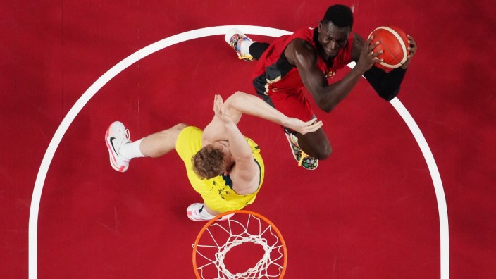 Australia v Germany Men's Basketball - Olympics: Day 8