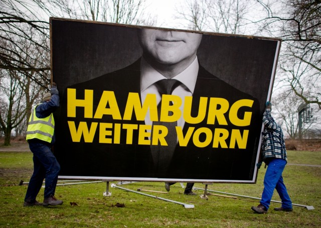 SPD-Wahlplakat