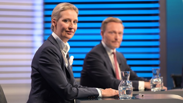 Bundestagswahl - 'Berliner Runde' beim ZDF