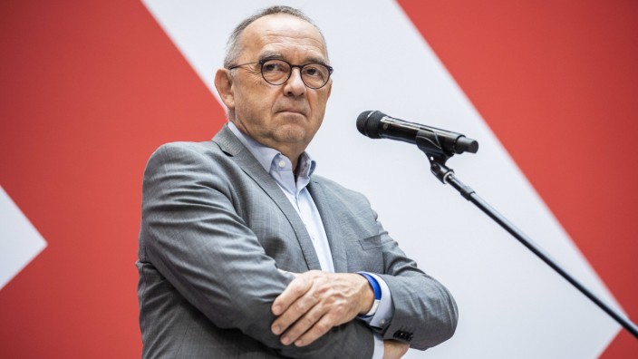 SPD-Chef Norbert Walter-Borjans im Willy-Brandt-Haus