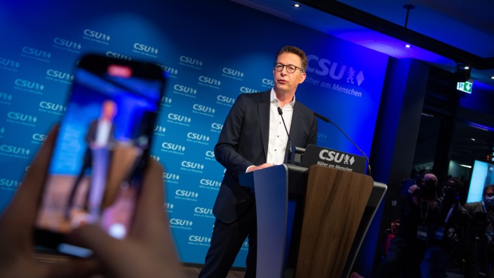 Bundestagswahl - Wahlparty CSU