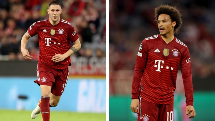 FC Bayern in der Champions League: Wurden beide von den Fans gefeiert: Niklas Süle und Leroy Sané