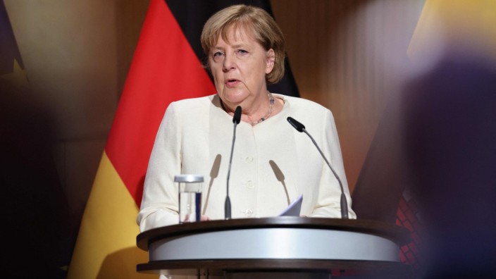 Tag der Deutschen Einheit  Angela Merkel  Halle