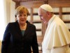 Bilder des Tages Angela Merkel bei Papst Franziskus May 6 2016 Pope Francis meets German Chancello