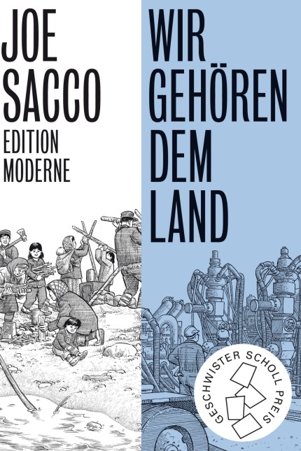 Münchner Bücherschau: Für "Wir gehören dem Land" hat Joe Sacco im letzten Jahr den Geschwister-Scholl-Preis in München erhalten.