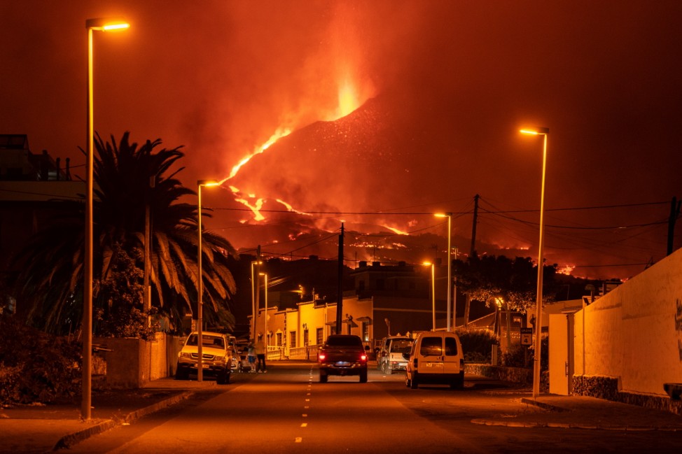Volcanic Ash And New Eruptions Grounds Flights On Spain's Canary Island Of La Palma