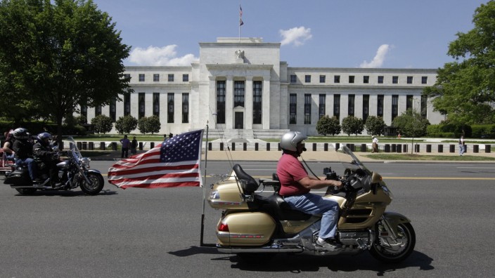 USA: Wichtigstes Machtzentrum der Wirtschafts- und Finanzwelt: die US-Notenbank Fed mit Sitz in Washington. Präsident Biden muss dem Senat bald mitteilen, wer die Institution künftig führen soll.