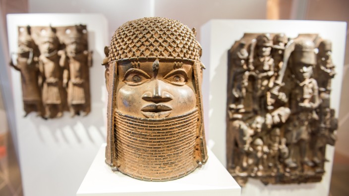 Kolonialismus: Eine der größten deutschen Sammlungen an Benin-Bronzen aus Westafrika befand sich bislang in Hamburg.
