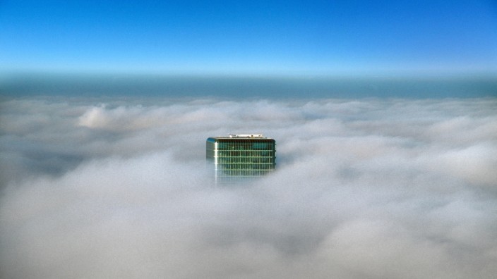 Immobilien in München: Das ist Nebel. Es gibt ihn auch in der Natur!