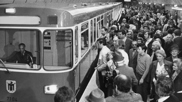 Eröffnung erste U-Bahn-Linie in München, 19.10.1971