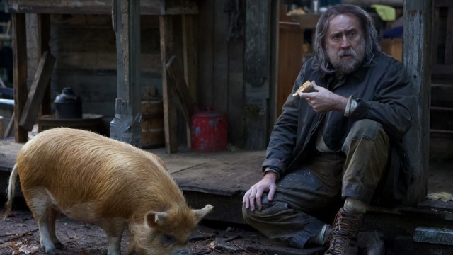 Fantasy Filmfest: Große Liebe: Der Aussteiger Rob (Nicolas Cage) und sein Trüffelschwein Apple im Festivalfilm "Pig".