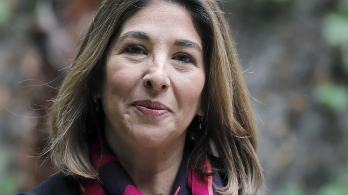 Canadian author social activist and journalist Naomi Klein poses for the photographer during the p