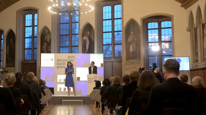 Verleihung Deutscher Buchpreis 2021