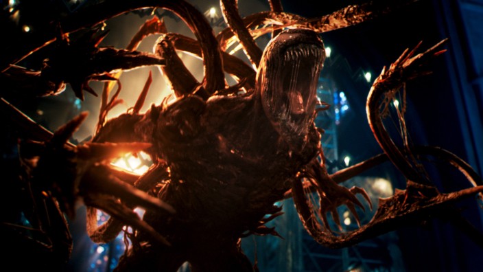 "Venom - Let There Be Carnage" im Kino: Zähnefletschen für Fortgeschrittene - Filmszene aus "Venom: Let There Be Carnage".