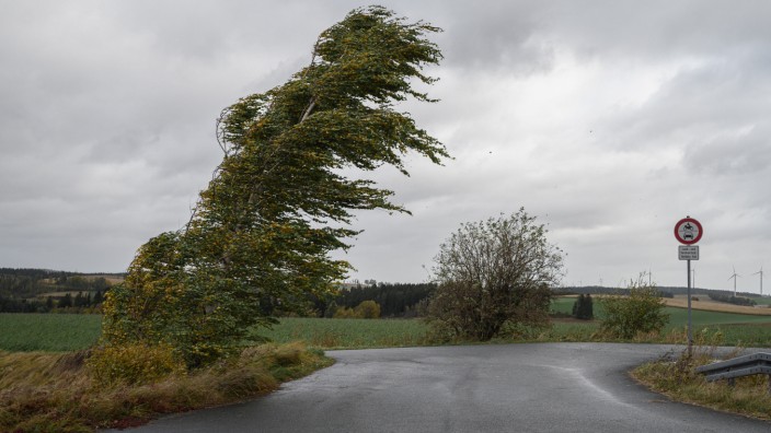 Wetter: Sturmtief "Nasim" sorgte an manchen Orten für Orkanböen (Symbolbild).