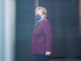Berlin GER, Berlin, 18.10.21, Mary May Simon bei Bundeskanzlerin Angela Merkel Angela Merkel - wartet, Bildtermin bei d