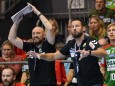GER, Handball Maenner, 1. Bundesliga, 2021/2022, 7. Spieltag, SC Magdeburg - SG Flensburg-Handewitt, 17.10.2021, vl.: C; Bennet Wiegert