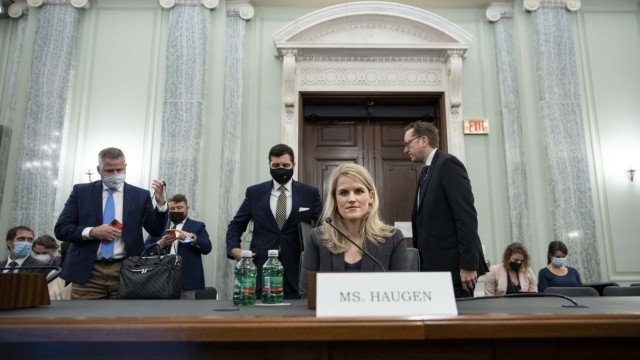 Facebook Whistler Blower Frances Haugen Testifies To Senate Committee